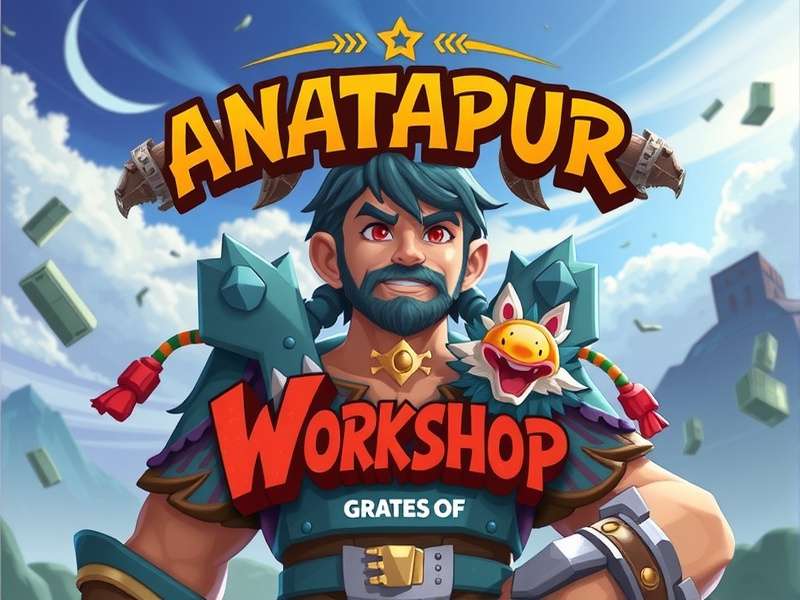 Game development team at Anantapur Game Workshop